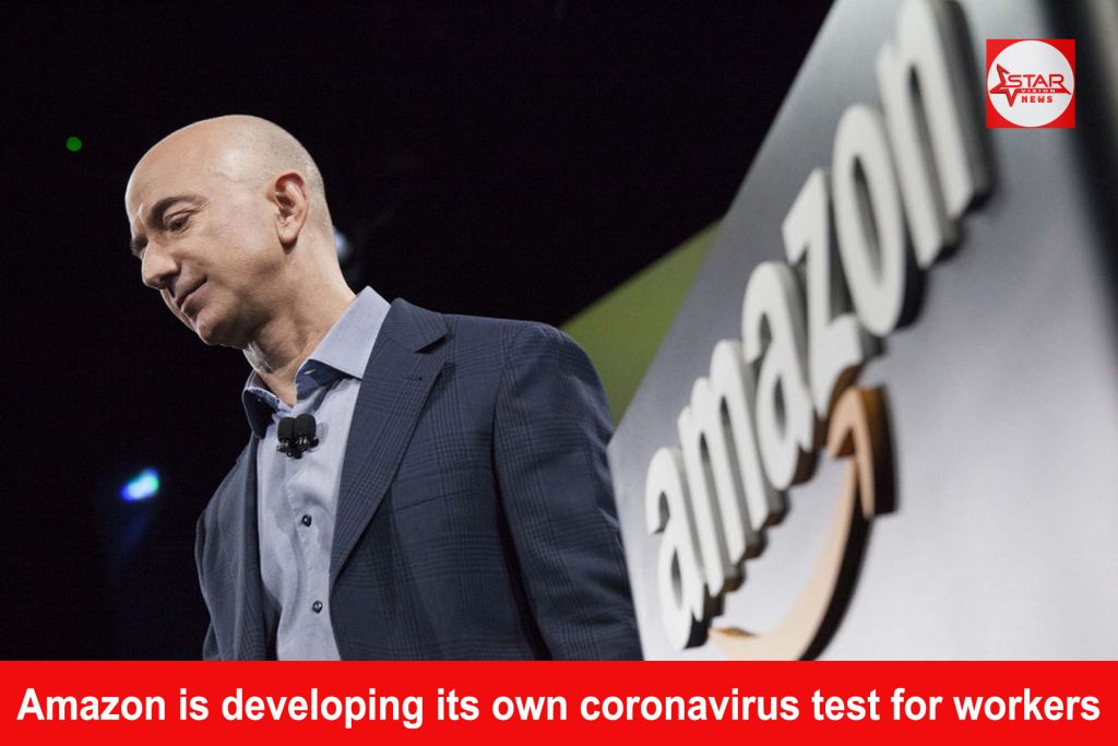 Amazon is developing its own coronavirus test for workers