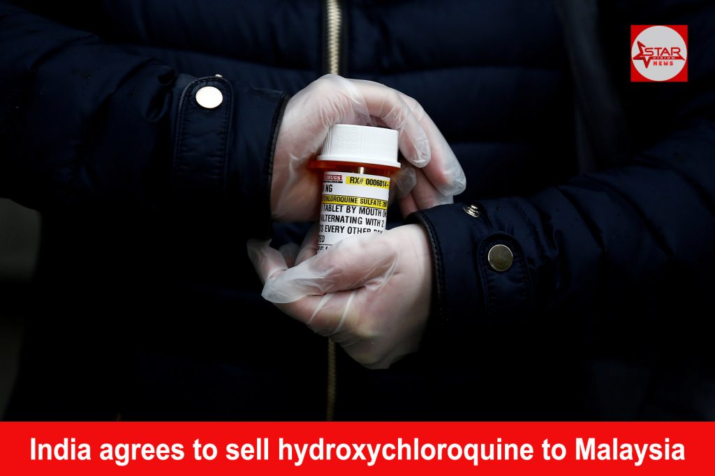 India agrees to sell hydroxychloroquine to Malaysia to help fight COVID-19