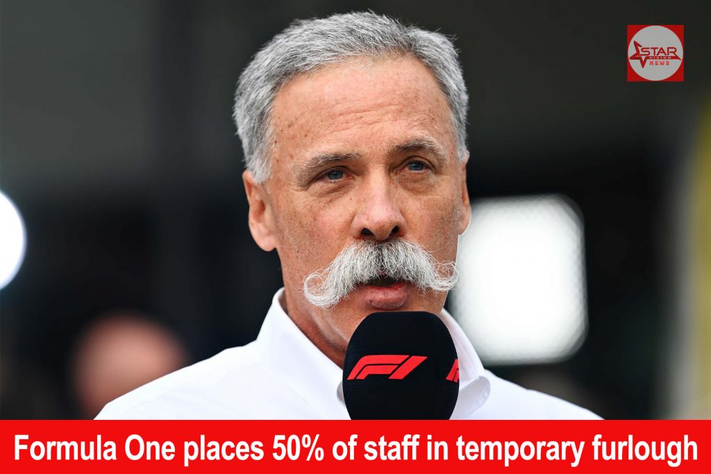 Formula One places 50% of staff in temporary leave