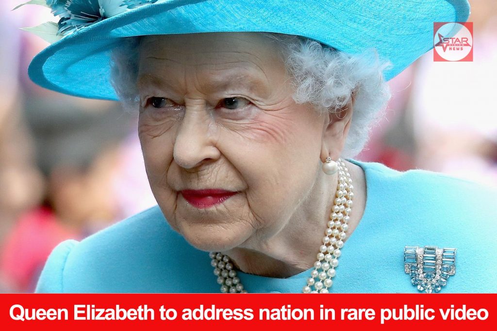 Queen Elizabeth to address nation in rare public video