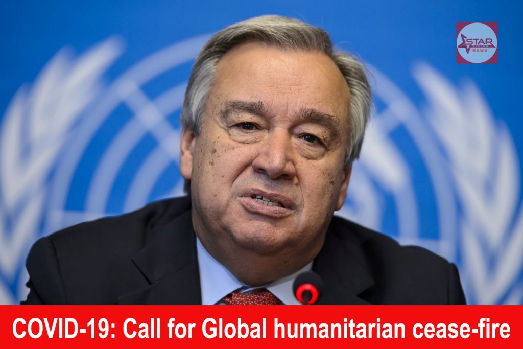 COVID-19 Response: Call for Global humanitarian cease-fire