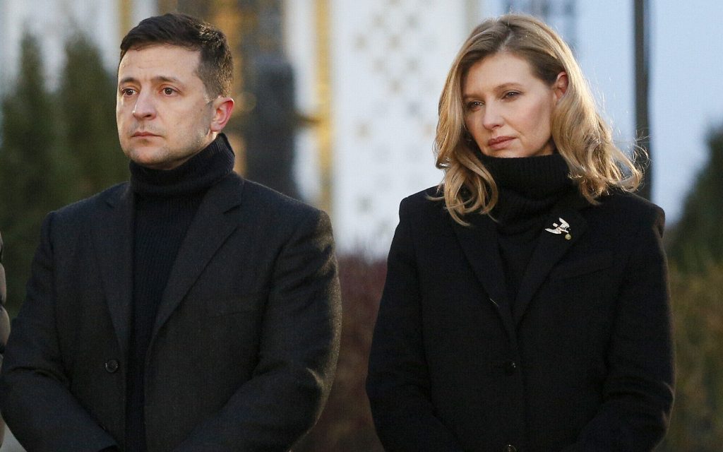 Ukrainian president’s wife in hospital with COVID-19