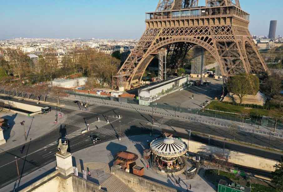 Clean air and quiet streets – virus lockdown gave France’s Greens election boost