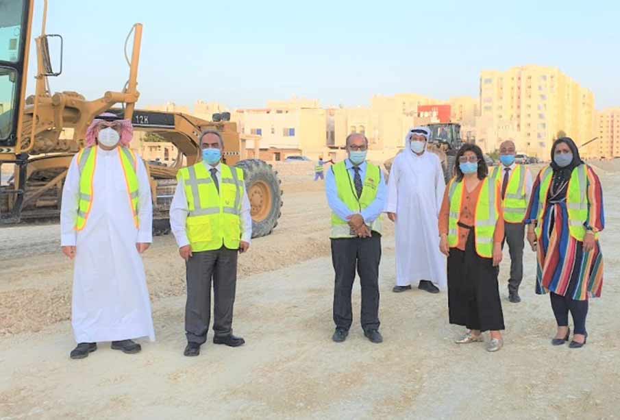 Works Minister inspects road construction project