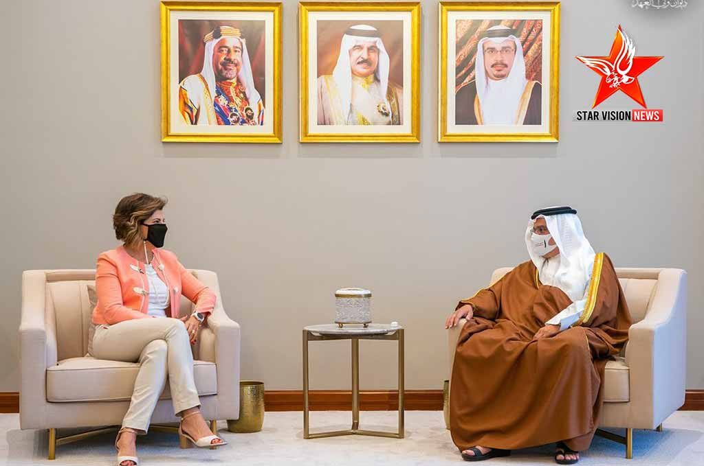 HRH the Crown Prince and Prime Minister receives the Head of Citibank Group for the Middle East and North Africa