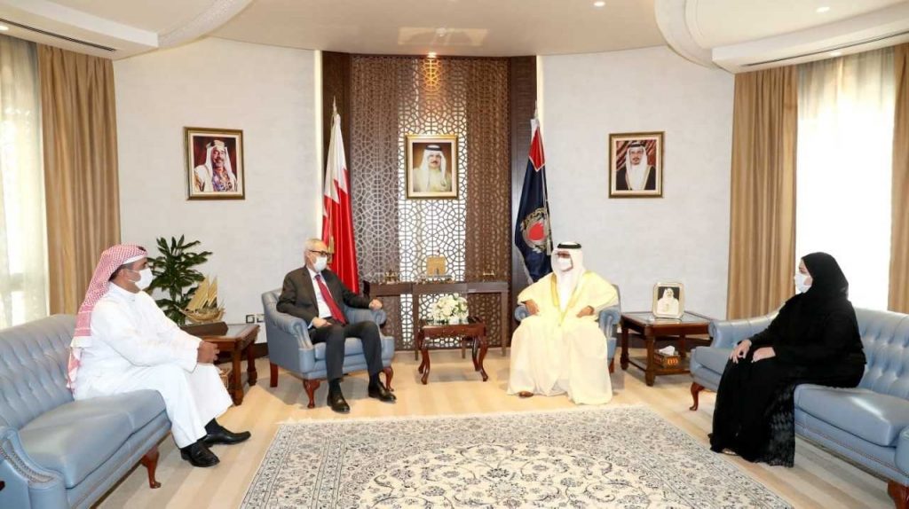 HE Interior Minister receives CBB Governor