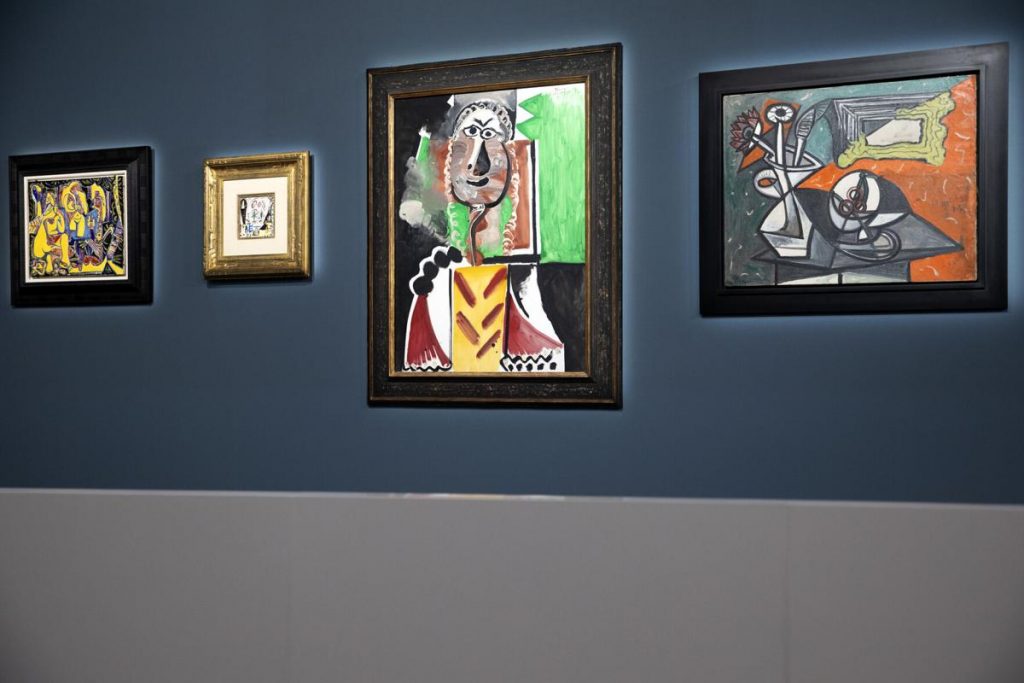 Picasso artworks auctioned for combined $109M in Las Vegas