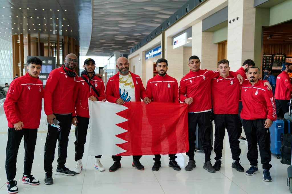 Team Bahrain lands in Abu Dhabi for IMMAF World Championships