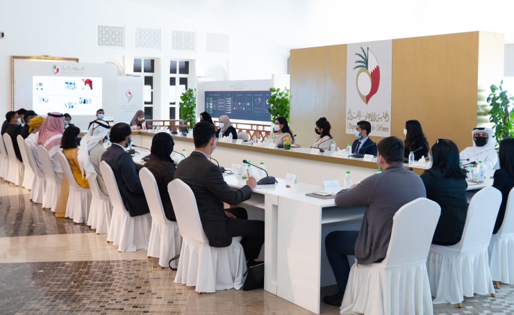 IDP participants visit Supreme Council for Women