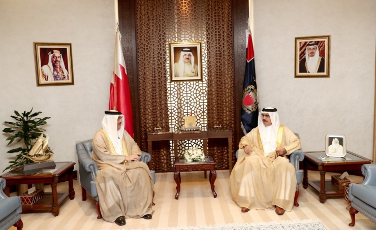 Interior Minister receives Bahrain Ambassador to Belgium