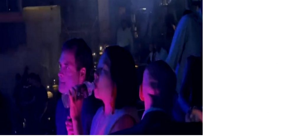 Rahul Gandhi’s nightclub vidgeo gone viral