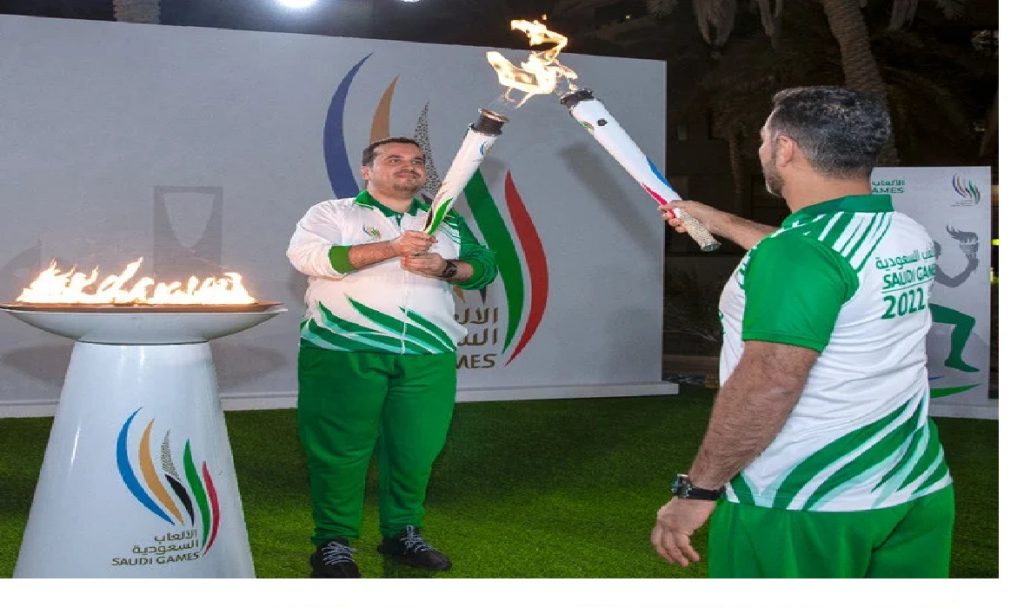 Riyadh launches torch relay for Saudi Games 2022