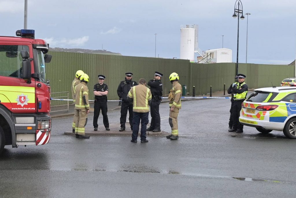 Petrol bombs thrown at UK immigration centre