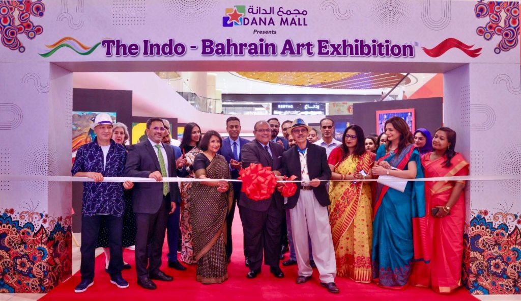 Indian Ambassador to the kingdom of Bahrain Launches Indo-Bahrain friendship Art Exhibition
