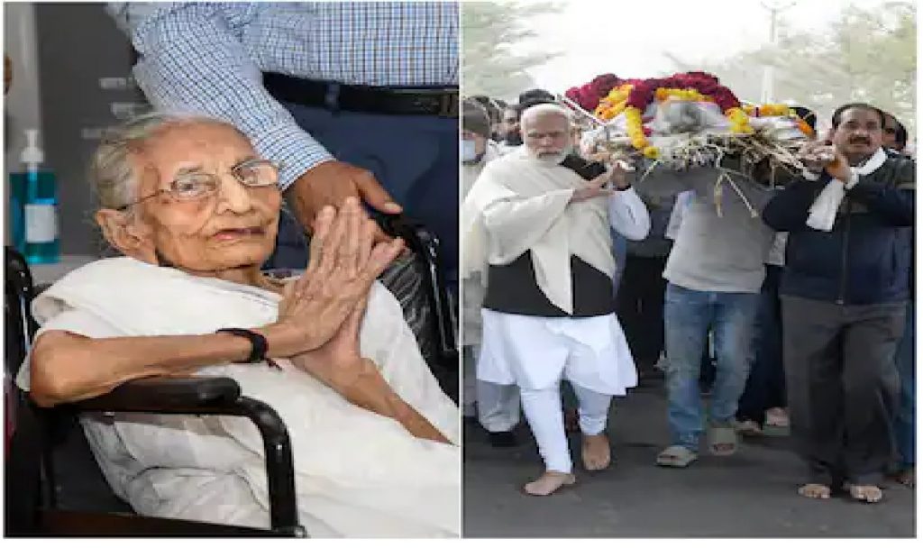 Prime minister Narendra Modi’s mother passed away
