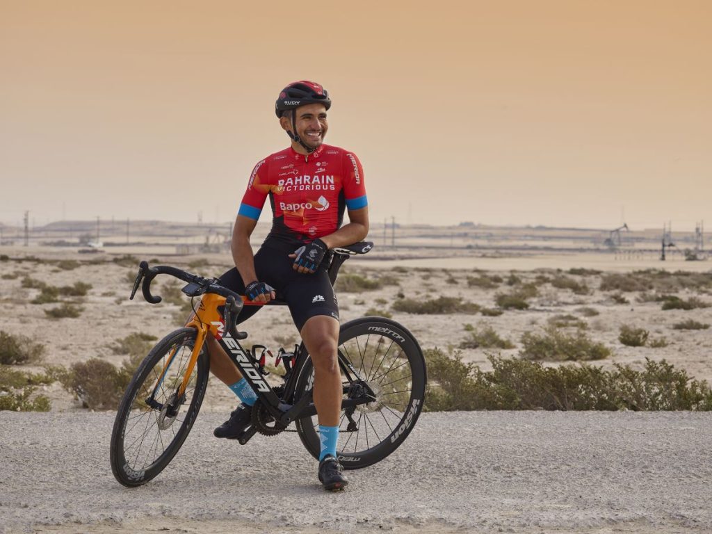 Ahmed Madan Gears up to Participate with Team Bahrain Victorious in the Tour of Hungary