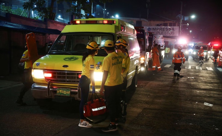 At least 12 dead in stampede at El Salvador soccer stadium