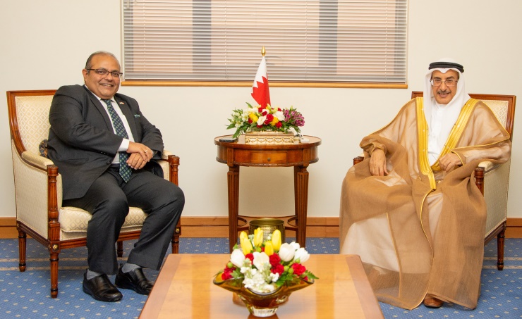 Deputy Prime Minister receives outgoing Indian Ambassador