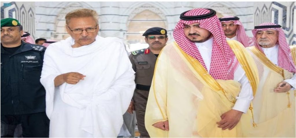 Pakistan’s President arrives in Jeddah to perform Hajj