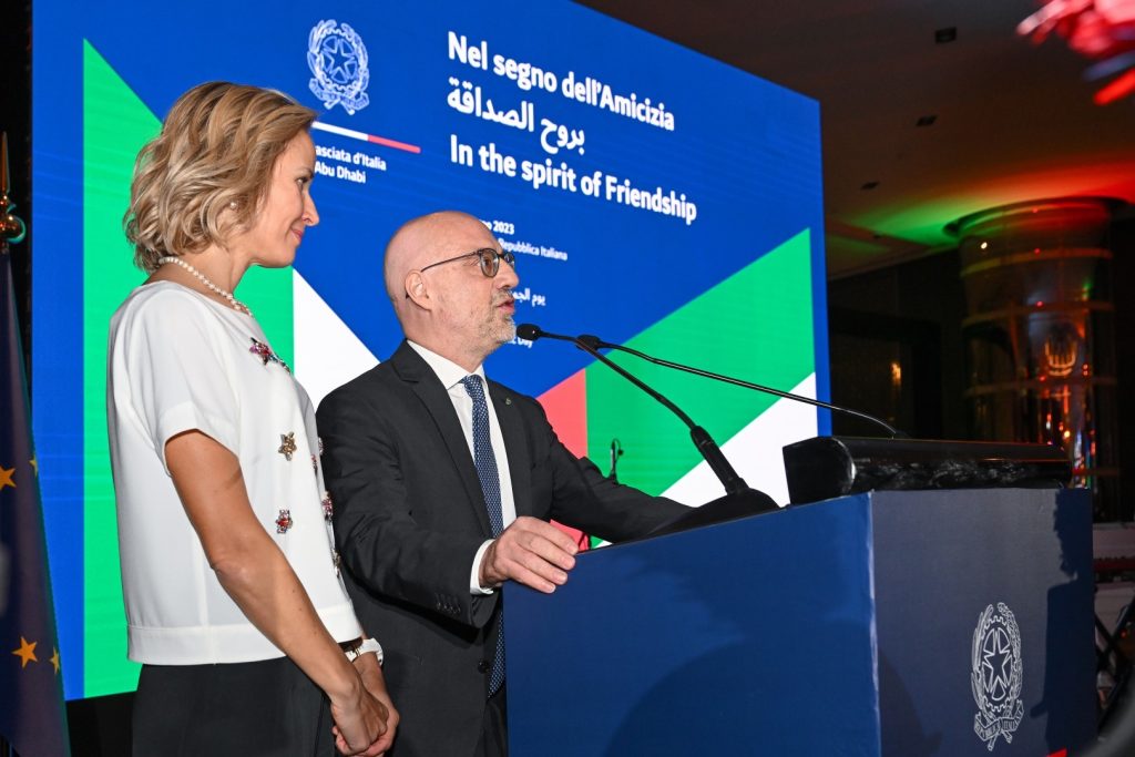 Nahyan bin Mubarak attends Italian embassy’s National Day celebration