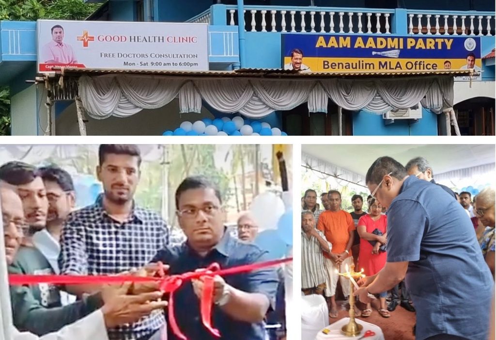 AAP opens first ‘Mohalla Clinic’ in Goa aap-opens-first-‘mohalla-clinic’-in-goa