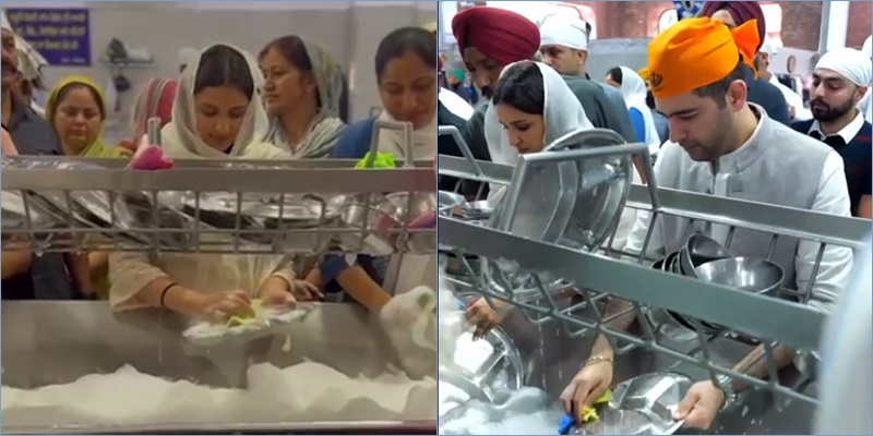 Raghav Chadha, Parineeti do ‘sewa’ at Golden Temple ahead of their wedding raghav-chadha,-parineeti-do-‘sewa’-at-golden-temple-ahead-of-their-wedding