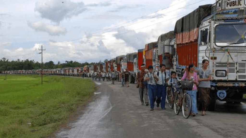 After 54 days, Imphal-Dimapur highway, lifeline of Manipur, reopens as blockade lifted after-54-days,-imphal-dimapur-highway,-lifeline-of-manipur,-reopens-as-blockade-lifted