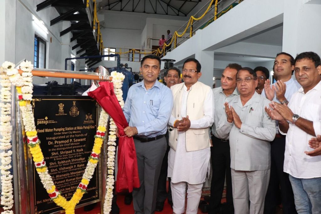 Goa installs second water pumping station to deal with floods goa-installs-second-water-pumping-station-to-deal-with-floods