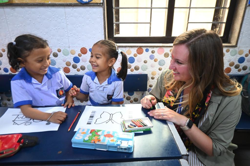 American teachers delegation visits Delhi government school american-teachers-delegation-visits-delhi-government-school