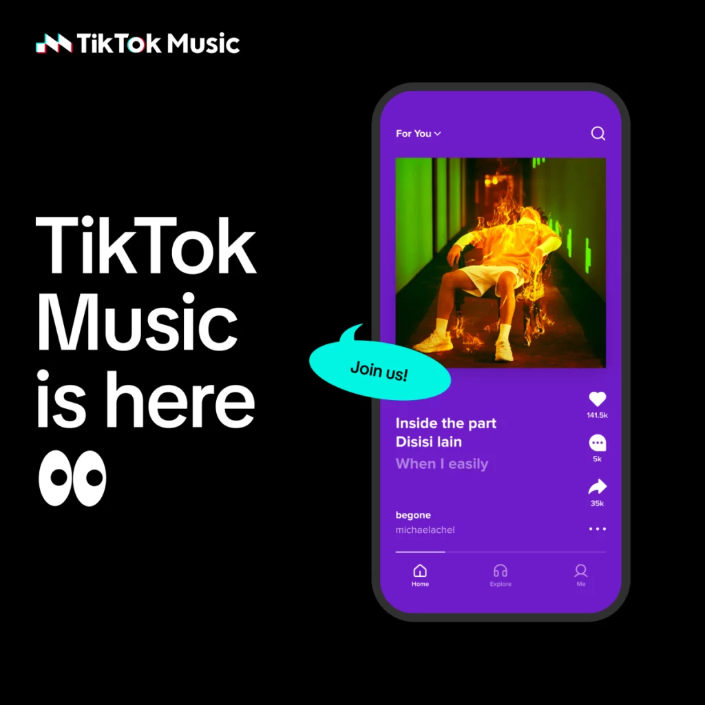 tiktok-launches-subscription-based-music-service-to-take-on-spotify,-apple