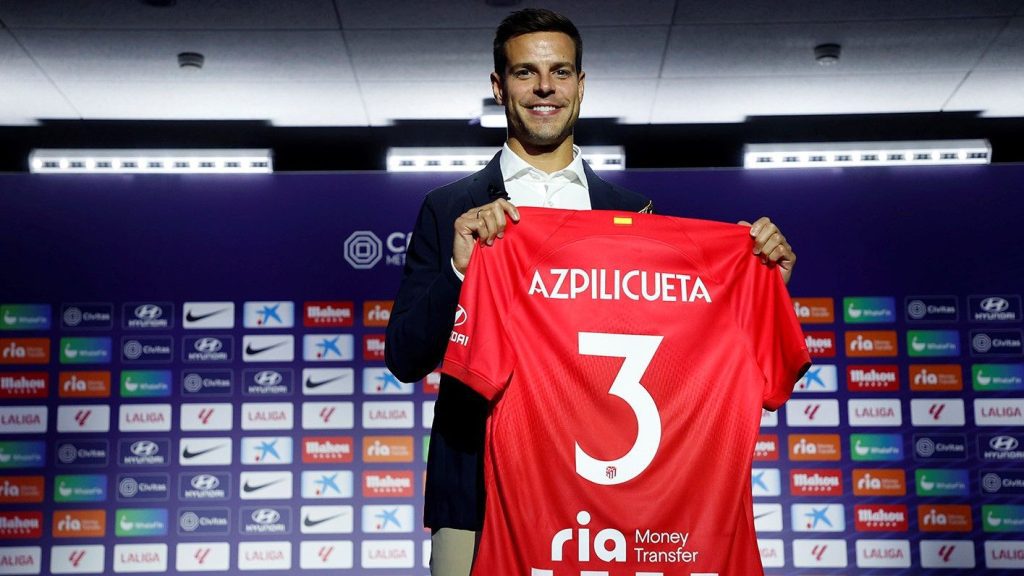 back-in-laliga-after-13-years:-atletico-de-madrid-shore-up-their-defensive-line-with-versatile-full-back-cesar-azpilicuet