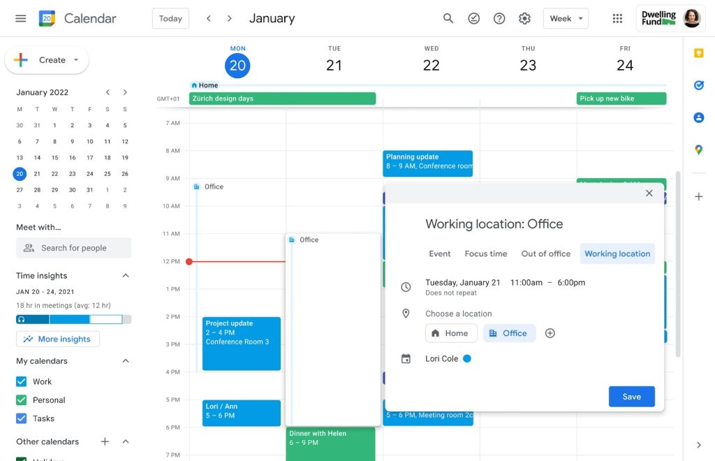 Google rolling out feature to set working locations in Calendar google-rolling-out-feature-to-set-working-locations-in-calendar