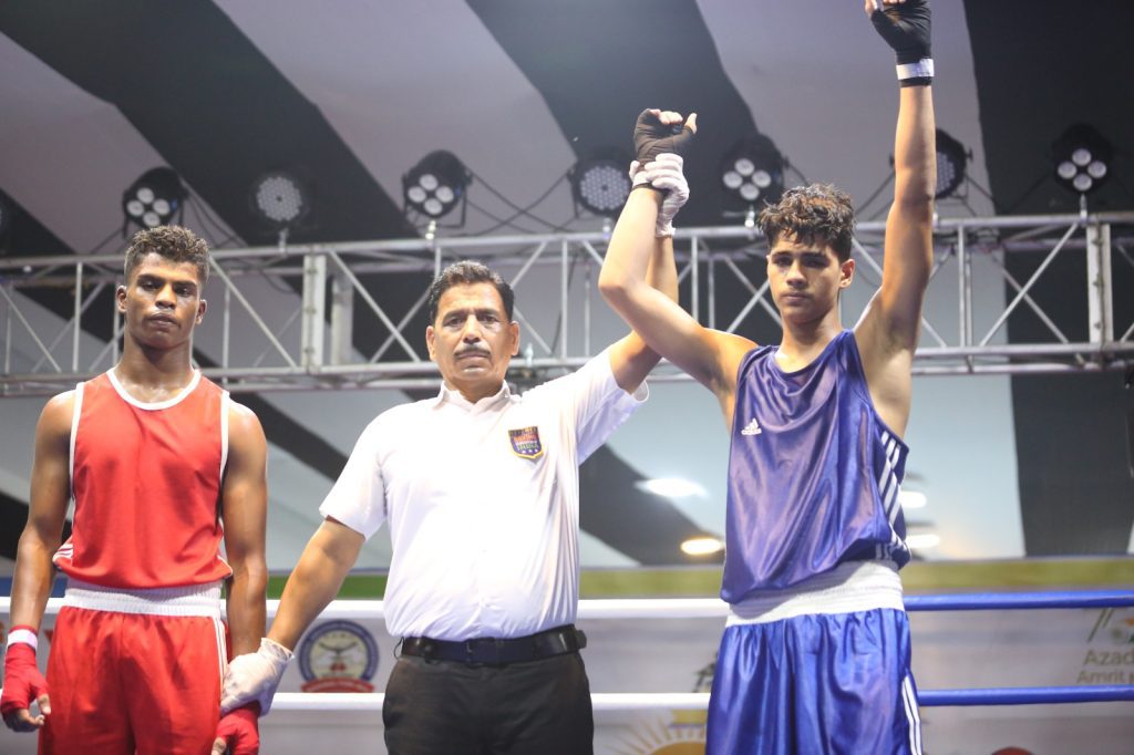 Haryana boxers shine on Day 2 of the Junior Boys National Boxing Championships haryana-boxers-shine-on-day-2-of-the-junior-boys-national-boxing-championships