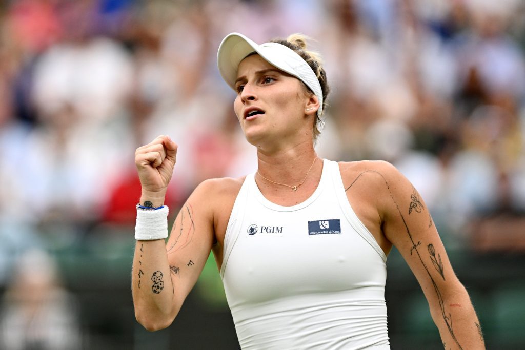 wimbledon-2023:-unseeded-vondrousova-holds-off-pegula-to-reach-semifinals
