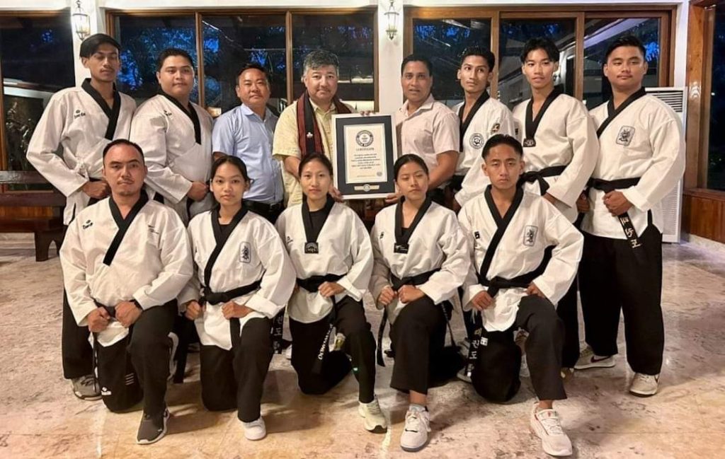 nagaland’s-taekwondo-team-etches-name-in-guinness-world-records