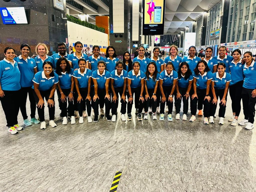 Indian women’s hockey team departs for matches in Germany, Spain indian-women’s-hockey-team-departs-for-matches-in-germany,-spain