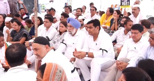 sachin-pilot-participates-in-congress’-‘maun-satyagrah’