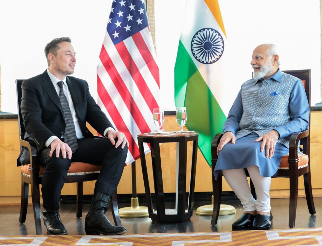 Musk explores setting up Tesla supply chain ecosystem in India: Report musk-explores-setting-up-tesla-supply-chain-ecosystem-in-india:-report