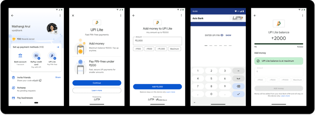google-pay-introduces-upi-lite-in-india-for-faster-transactions