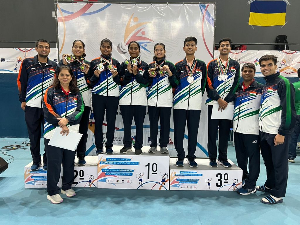 badminton:-india-bag-nine-medals-in-world-deaf-youth-championships