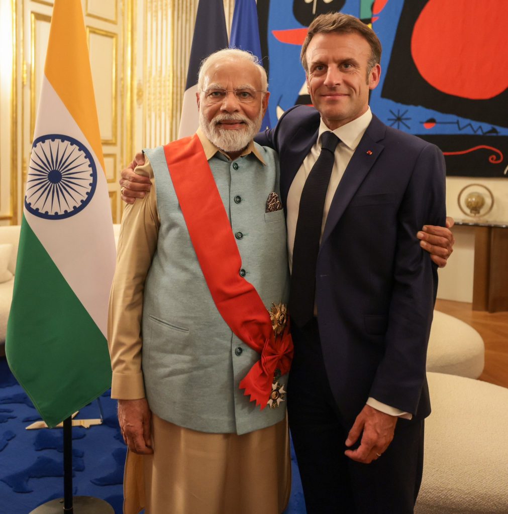 Modi becomes first Indian PM to receive France’s highest award modi-becomes-first-indian-pm-to-receive-france’s-highest-award