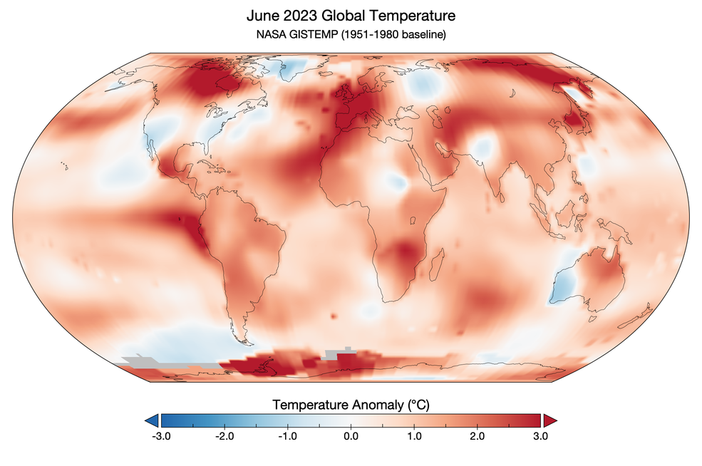 June 2023 was the hottest ever on Earth: NASA, NOAA june-2023-was-the-hottest-ever-on-earth:-nasa,-noaa