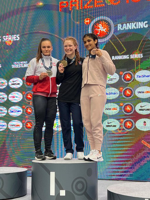 Wrestling: Sangeeta Phogat wins bronze medal in Hungary Ranking Series wrestling:-sangeeta-phogat-wins-bronze-medal-in-hungary-ranking-series