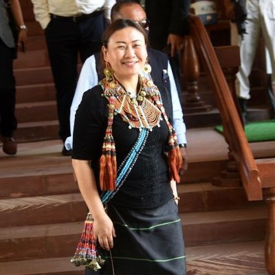 Lone Naga woman MP Phangnon nominated as a vice chairperson of Rajya Sabha lone-naga-woman-mp-phangnon-nominated-as-a-vice-chairperson-of-rajya-sabha