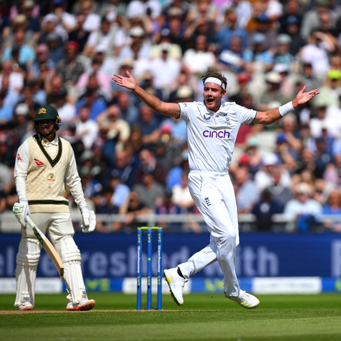 Ashes 2023: Stuart Broad becomes second fast-bowler to pick 600 Test wickets ashes-2023:-stuart-broad-becomes-second-fast-bowler-to-pick-600-test-wickets