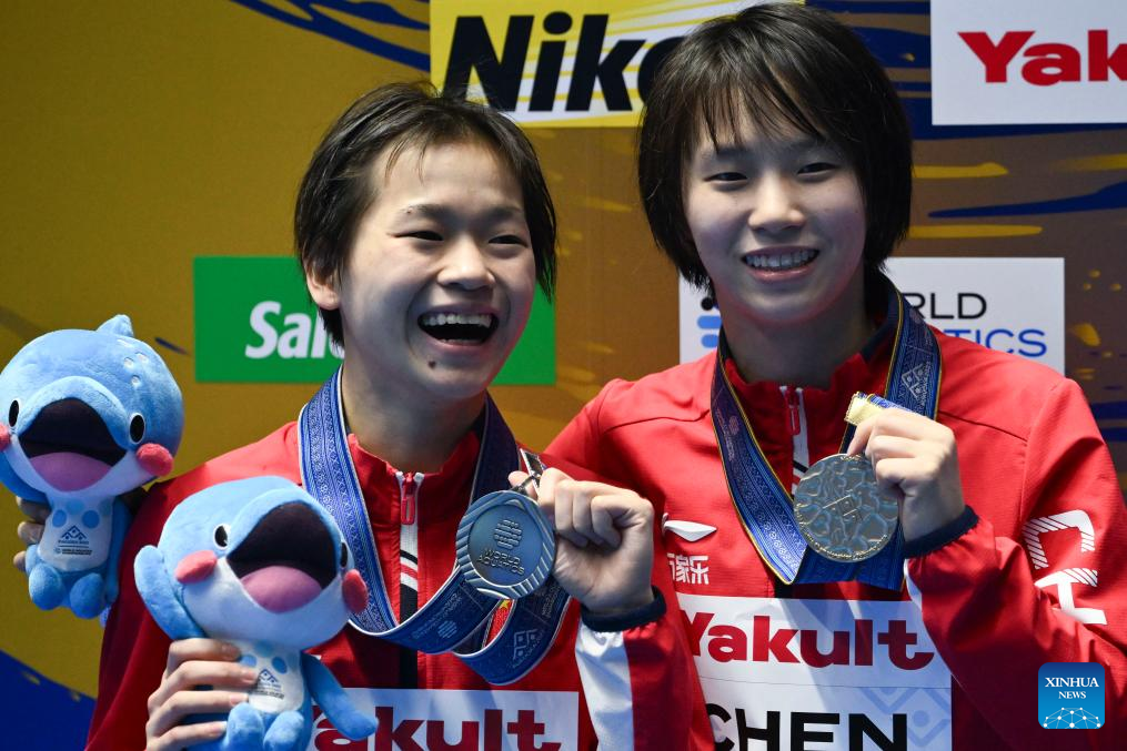 Chinese diver Chen wins third 10m platform world title chinese-diver-chen-wins-third-10m-platform-world-title