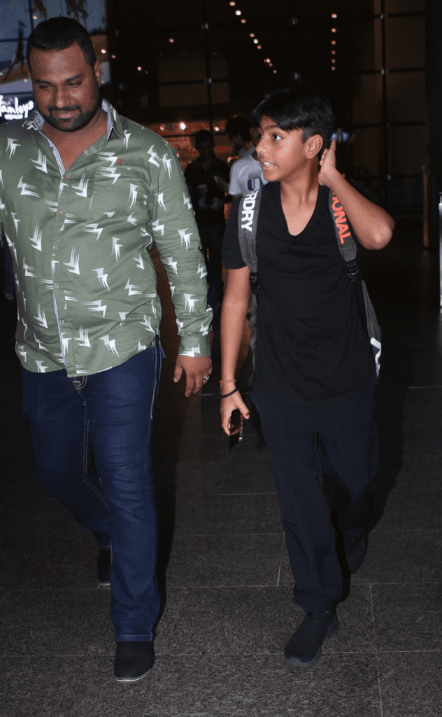 Ajay, Kajol’s son Yug makes rare appearance at airport ajay,-kajol’s-son-yug-makes-rare-appearance-at-airport