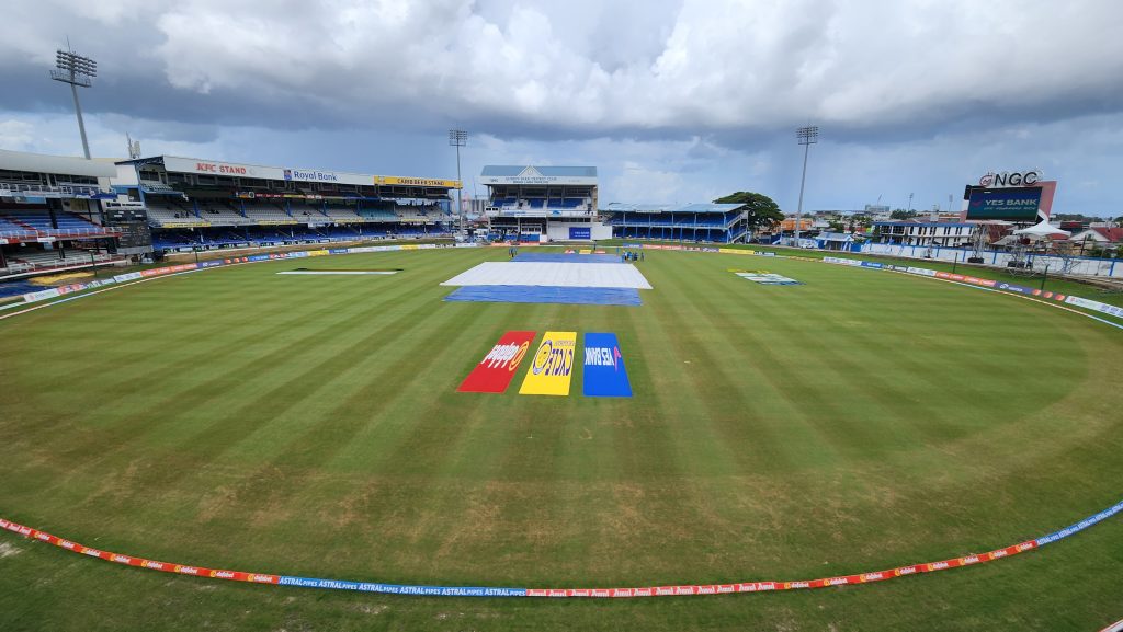 2nd Test: Rain forces early lunch after Mukesh gets maiden Test scalp in Kirk McKenzie 2nd-test:-rain-forces-early-lunch-after-mukesh-gets-maiden-test-scalp-in-kirk-mckenzie