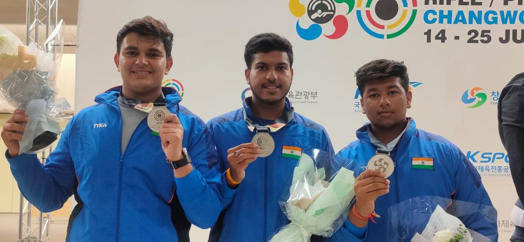 ISSF Shooting: Men’s Trap Team wins silver on penultimate day of Junior World Championships issf-shooting:-men’s-trap-team-wins-silver-on-penultimate-day-of-junior-world-championships