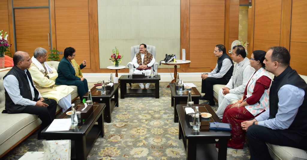 nepal’s-ruling-party-delegation-calls-on-nadda